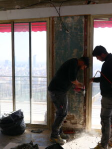 Projet Thevenet rénovation d’appartement par entreprise bâtiment Lyon